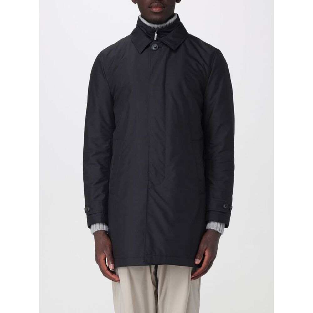 Fay Men Padded Waterproof Fay Jacket In Polyester With Concealed Closure